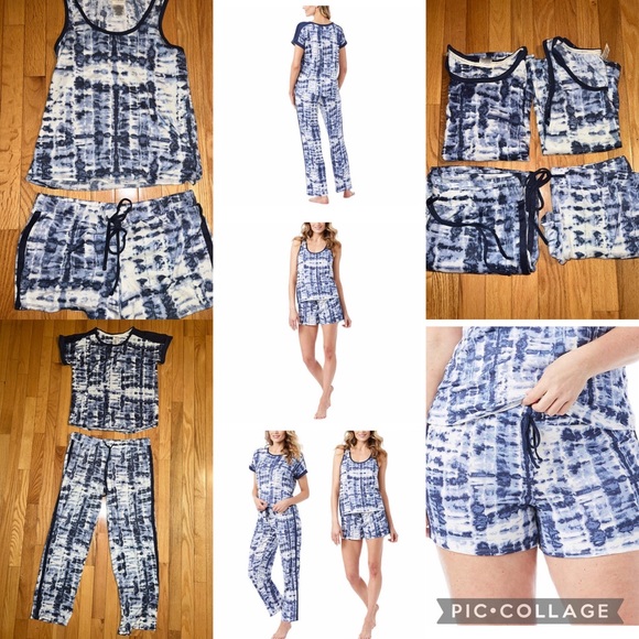 Lucky brand 4 piece pajama set - Picture 5 of 9